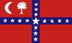 This earlier version of our Sovereignty Flag was raised over Alumni Hall at Yale University by Southern sympathizers on January 20, 1861, as a show of support for our cause.